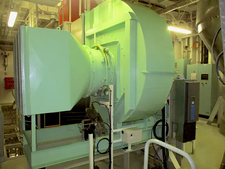 AC Drive Installed in Marine Boiler System