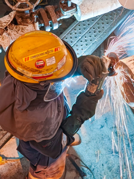 Ship boiler maintenance by Global Boiler Aalborg.